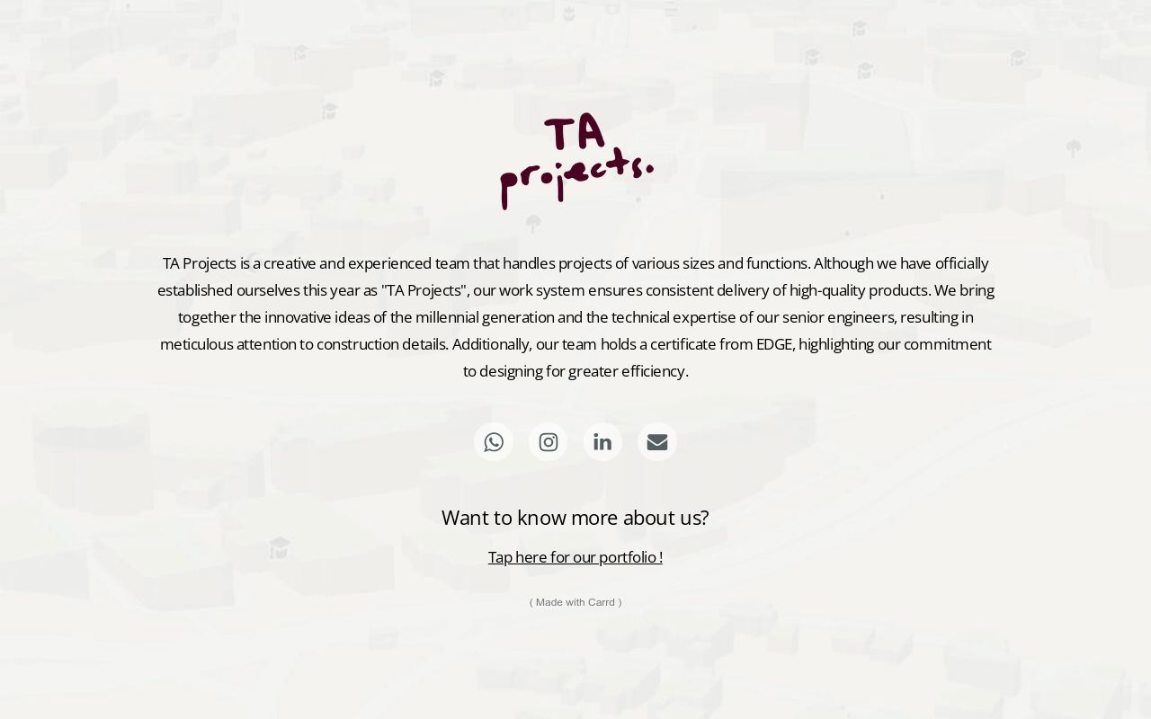 info.TAprojects